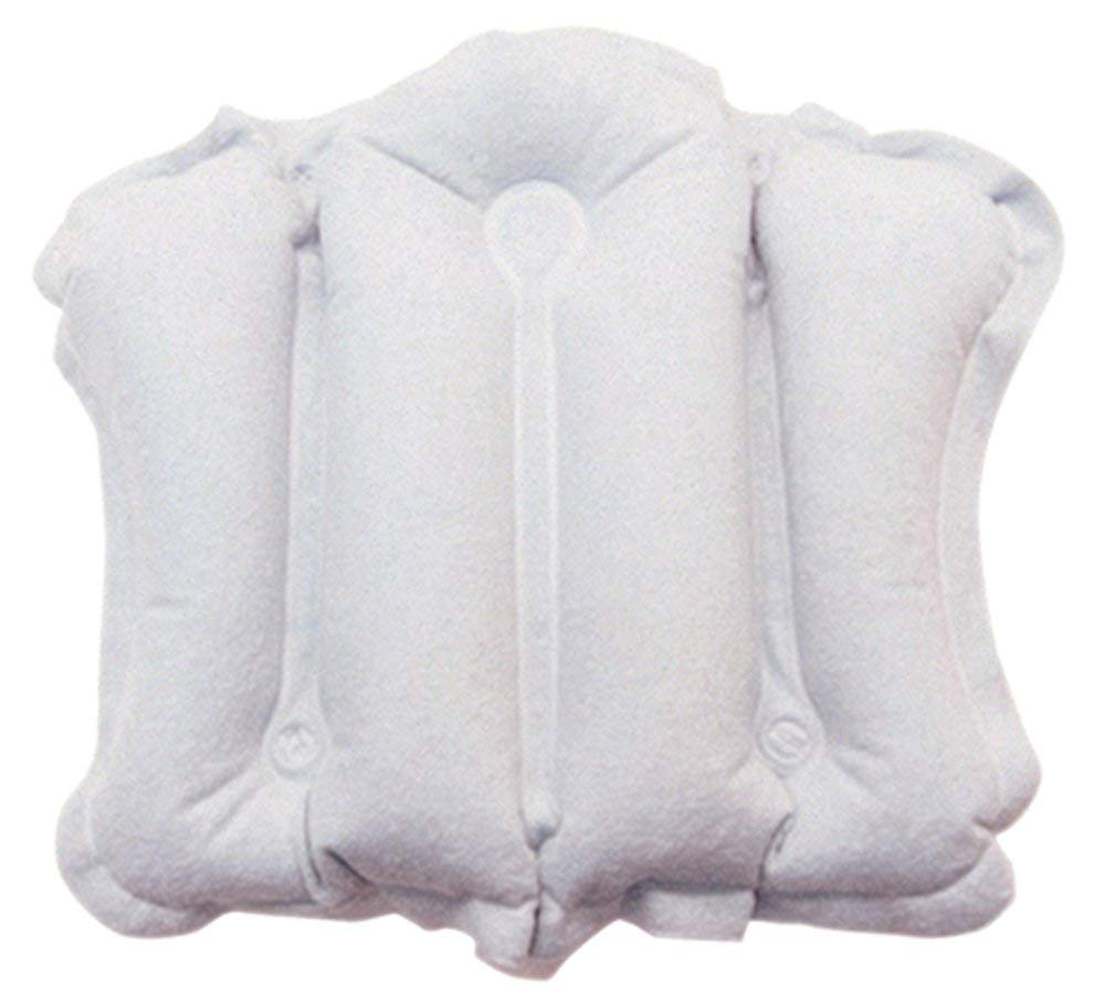 Aidapt Deluxe Comfortable Inflatable Quick Drying Bath Cushion Pillow with Terry Outer for Added Support and Comfort for Neck and Shoulders Aid