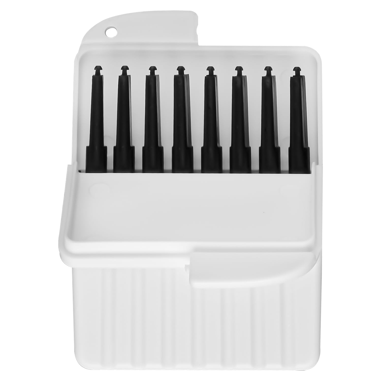 Luckious 8 PCS Hearing Aid Wax Filter,Ear Wax Filter,Hearing Aid Cartridge,Oil and Water Resistant Durable Hearing Aid Accessories