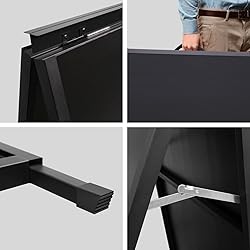Pionites Heavy Duty Slide-in Folding A Frame Sign