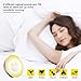 Alarm Clock,GLIME Wake up Light Alarm Clocks Sunrise Sunset Simulation USB Rechargeable Touch Control LED Digital Clock Night Light with FM Radio 6 Natural Sounds 7 Colors Bedside Lamps for Kid Adult