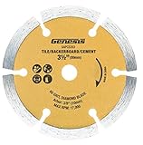 Genesis GAPCS353 Diamond Coated Saw Blade, 3 1/2