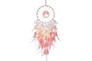 Dream Catcher with Feather, BetterJonny Handmade Feather Dreamcatcher Wall Hanging Home Decoration for Home Ornament Craft