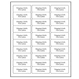 Address Labels for Inkjet Printers 1" x 2-5/8", Pack of 3000 Labels