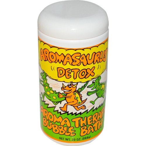 Abra Therapeutics Aromasaurus Detox Aroma Therapy Bubble Bath for Children 20 oz 566 g