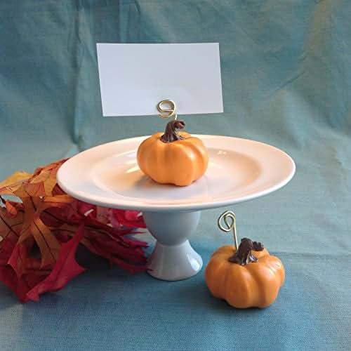 Orange Pumpkin Place Card Holder (Individual or Bulk Rates