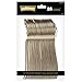 130 Gold Plastic Spoons | Heavy Duty Plastic Silverware Spoons | Fancy Plastic Cutlery | Elegant Disposable Spoons Pack | Bulk Disposable Flatware | Plastic Utensils Set | Nice Disposable Silverware