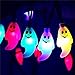 LED Fairy String Lights Ghost 20 LEDS Halloween Festival Decoration Light Indoor/Outdoor Thanksgiving Party Cosplay Lighting Decor