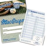 BSN Sports Baseball/Softball Line-up Card Booklet