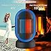 toyuugo Ceramic Space Heater (ETL Listed), Small Electric PTC Heater Portable Desk Fan Heater with Auto Shut Off, Auto-Oscillating, 2s Heat-up, Tip-Over and Overheat Protection for Home, Office, 600W