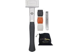 MAGIC-SAW All in One Ball Pang Hammer which a Head can be Changed and has a Ball Bearing with a Exclusive Tool & Fiberglass Handle, Multi Purpose Hammer