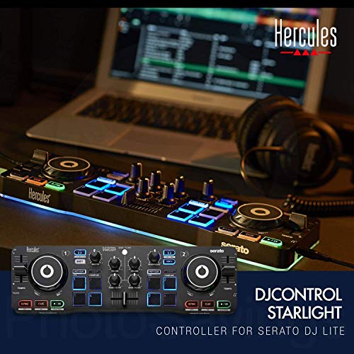 Hercules Compact DJControl Starlight Controller with Builtin sound