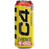C4 Energy Strawberry Watermelon Ice Performance Energy Drink 16 oz
