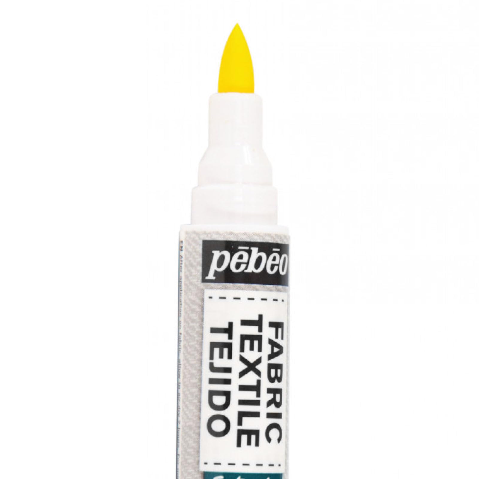 Pebeo 7A Light Yellow Fabric Marker - 1mm