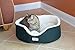 Armarkat Pet Bed 22-Inch by 19-Inch Oval, Laurel Green