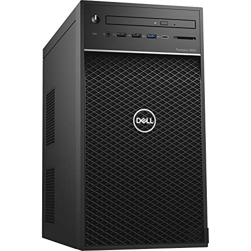 Dell Precision 3630 Workstation, Intel 8th Gen i7-8700 6-Core 3.2GHz (Up to 4.60GHz), 16GB DDR4-2666MHz Memory, 512GB NVMe PCIe SSD, NVIDIA Quadro P600 2GB GDDR5, Windows 10 Pro