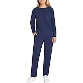 Weintee Women's Petite Sweatsuits for Elderly Jogging Suits Petite Length Lounge Sets