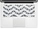 Kuzy Compatible with MacBook Keyboard Cover for Older Version MacBook Pro 13 15 17 inch and MacBook Air 13 inch, iMac Wireless Keyboard, Silicone Skin Key Board Protector, Chevron Gray