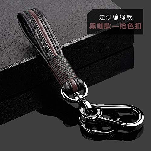 SLIODK Car Key Cover TPU Car Key Cover Case For Volkswagen Polo Golf Passat Touareg Tiguan Key Bag Shell Holder Keyrings keychain Protection Styling,Black key chain