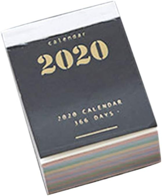 2020 Wall Planner Tags 366 Days Mini Calendar Notes Desktop Agenda Diary Daily Planner Book A