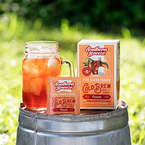 Southern Breeze Cold Brew Sweet Tea Variety Pack Iced Tea with Black