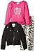 Little Lass Baby Girls' 3 Piece Jacket Set Zebra