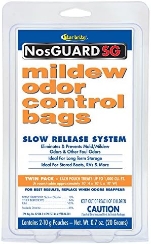 Star Brite Mildew Odor control Bags - Slow Release System - Twin Pack