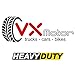 VXMOTOR for 2013-2017 Honda Accord Sedan 4 Door ONLY - Chrome Trim PC* Smoke Tinted Clip On Window Visor Rain Guard Defector Polycarbonate* - PC Best Material