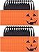 Boao 24 Pieces Halloween Lantern Pumpkin Tote Bags Non Woven Candy Bags for Halloween Party(7.9 x 7.9 Inch)