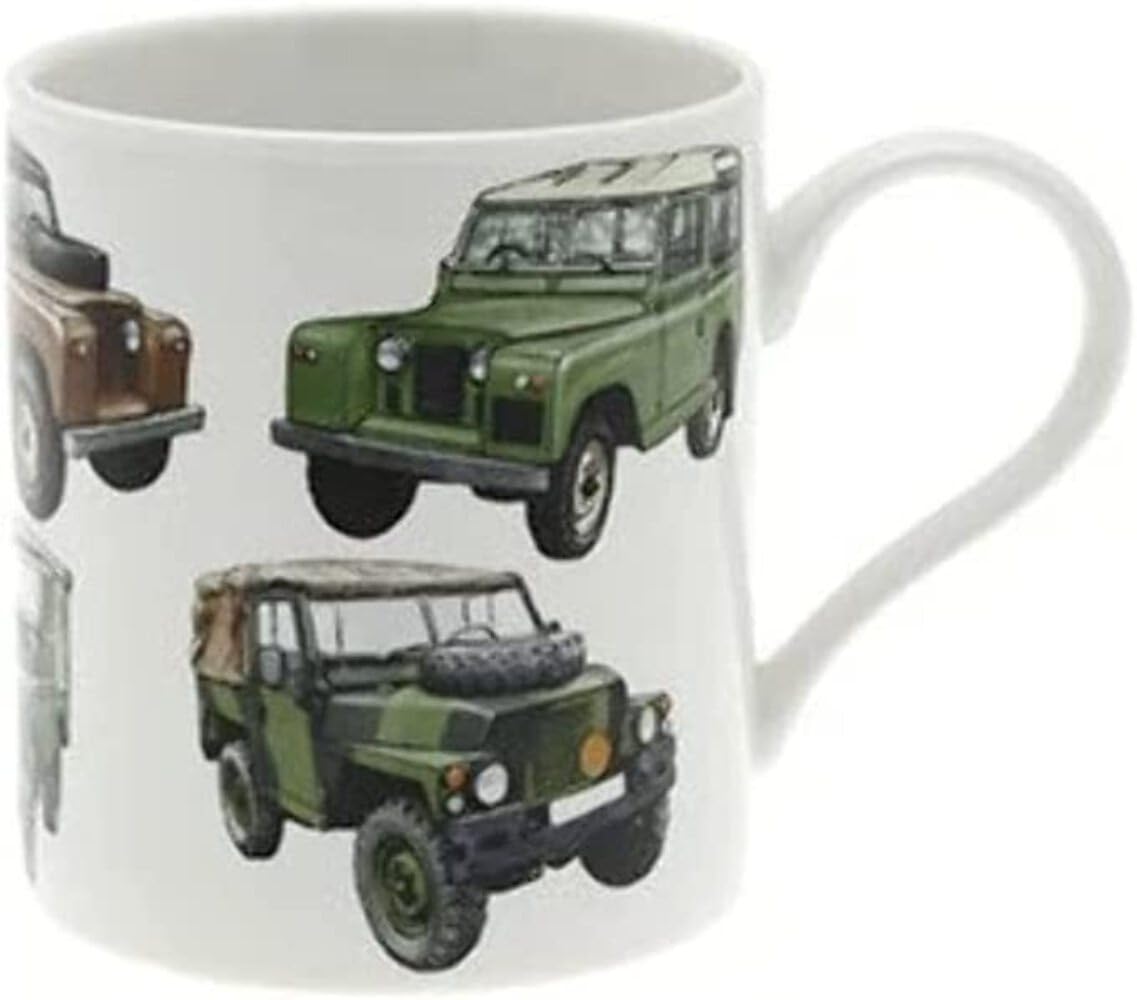 Fine China Mug | 4 x 4 Land Rover | 1 Piece - 13x9x10 cm — image 1