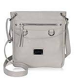 Hynes Victory All in One Crossbody Bags for Ipad Crossbody Travel Purse for Women Grey