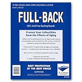 Full-Backs Large Comics, Magazines & Letters 42-Mil Backing Boards 8-1/4