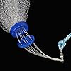 Pisfun-American-Saltwater-Fishing-Cast-Net-for-Bait-Trap-Fish-4ft6ft8ft10ft12ft-Radius-38inch-Mesh-Size