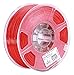 eSUN 1.75mm Red ABS 3D Printer Filament 1kg Spool (2.2lbs), Red