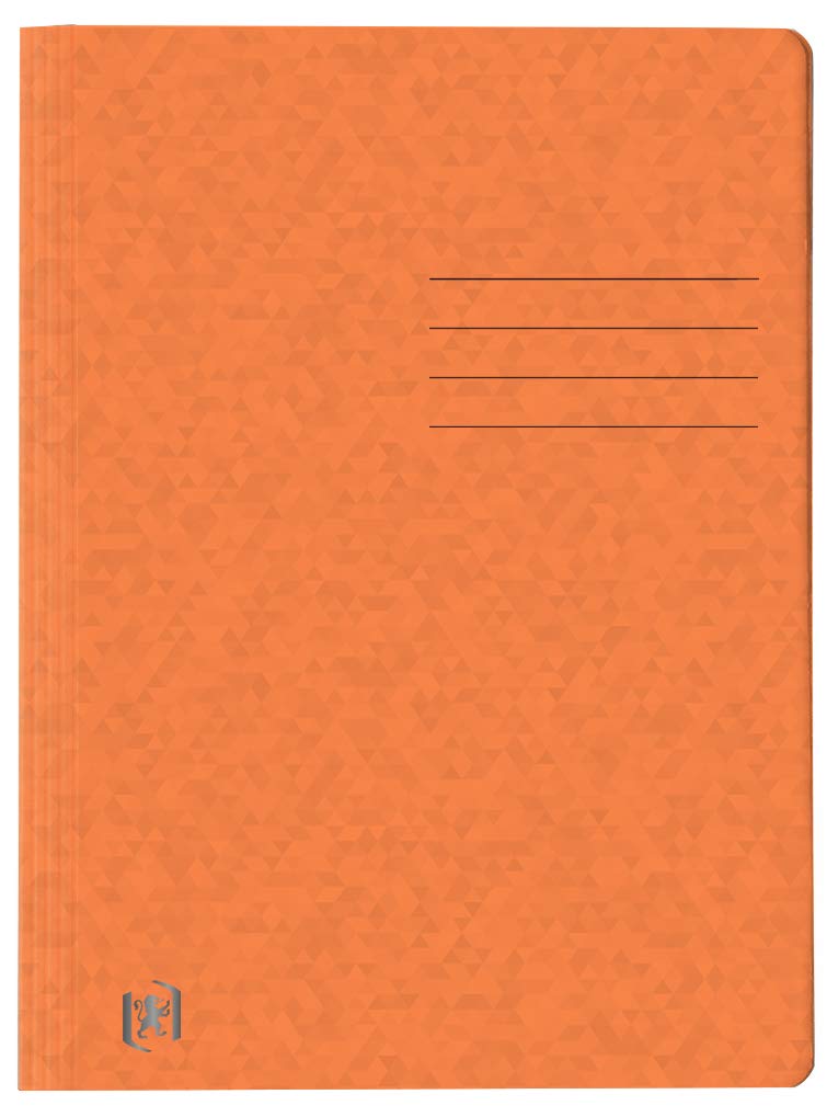 Oxford 25 x A4 Cardboard File Folders - Orange