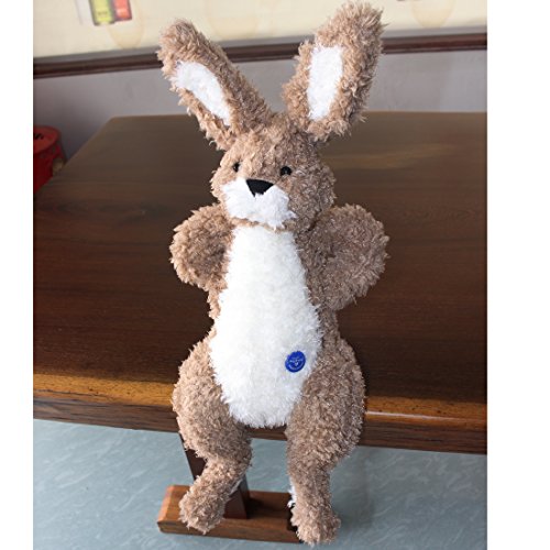 Stuffed Bunny Animals Lovely Baby Rabbit Stuffed Animal With Floppy Ears Cuddly Large Bunny Rabbit Plush Toy Giant Fluffy Durable Soft Easter Gifts For Kids 21"