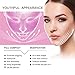 V Line Lifting Mask Chin Up Patch V Shape Face Lifting & Double Chin Reducer Intense Lifting Mask Neck Mask V Shape Face Mask for Firming Moisturizing Face & Neck Lift, Pack of 4