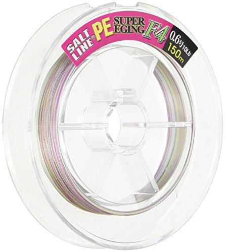 東レ(TORAY) PEライン ソルトラインPE スーパーエギングF4 150m 0.8号 12lb 4kg 4本 3色の商品画像