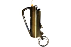 LIGHTER LOCATORS Lighter Case. Carabiner Keychain BIC Lighter Holder with Bottle Opener. 3 Colors & 2 Sizes. BIC sleeves for J5 and J6 sizes.