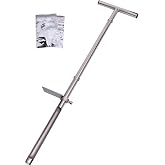 Soil Probe 36 Inches, Soil Sample Probe Stainless Steel, Soil Sampler Probes Rod for Soil Sampling, Soil Test Kit for Gardening