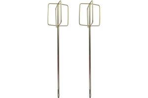 Angoily 2 pcs Heavy Plaster Easy Paddle Accessories Tools Professional Drill Parts Grout Mixer Attachment Bucket Sticks Stirring Oil Mud Duty Drywall Paint for Mixers Concrete Mixing