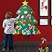 O-heart Family 3ft DIY Felt Christmas Children's Tree with 30pcs Detachable Ornaments, Kids Decorate Gifts Toy Activity - Preschool Holiday Fun