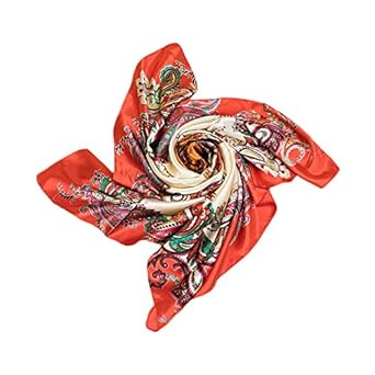 Buy Kook Club Large Satin Square Silk Feeling Hair Scarf ...