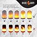 Flame Bulb, LED Flame Light Bulbs - 4 Modes - E26/E27 LED Flickering Flame Light Bulb With Upside Down Feature / Change Direction.
