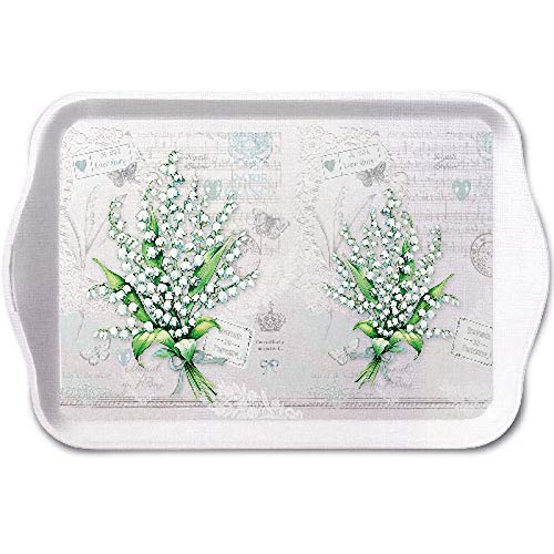 Ambiente Melamine Scatter Tray Lily of the Valley