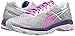 ASICS Women's Gel-Kayano 23 Running Shoe, Silver/Pink Glow/Parachute Purple, 7.5 M US