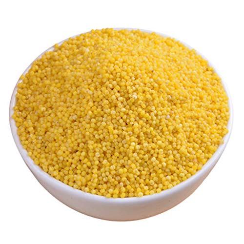 Chinese Shanxi Fresh Yellow Millet Coarse Food Grain Cereals 250g/8.8oz 黄小米 - Thumbnail 6