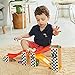 TOP BRIGHT Toddler Wooden Toys for 1 2 Year Old Boy Gifts Car Ramp Racer, Hammer Ball Pound and roll Tower Toy for 18 Month and up