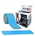 Blue Kinisiology Tape Pre-Cut Roll | Physiotherapy Chiropractic Orthopedic | Kinesio Tex Gold kinesiotapes Theraband | Diaphragmatic hypotonia abdomin