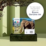 Epson 24XL Elephant High Yield Genuine Multipack 6 Colours Claria Photo HD Ink view 3