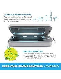 PhoneSoap 3.0   Sanitizador de rayos UV y cargador universal para teléfono